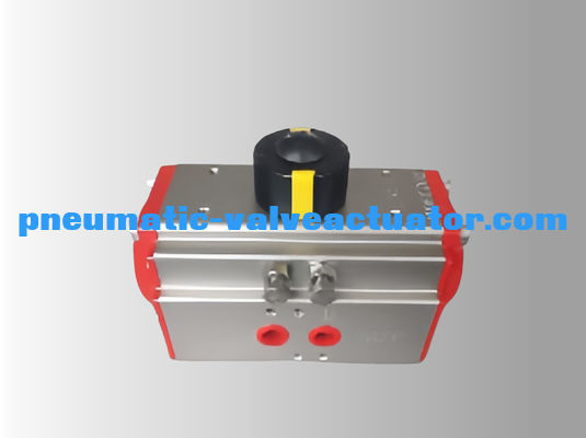90 회전 래크 피니언 공기 액추에이터 은색 액추에이터 몸체