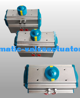 Low Temperature Silicone Sealing Pneumatic Valve Actuator Rack And Pinion Type