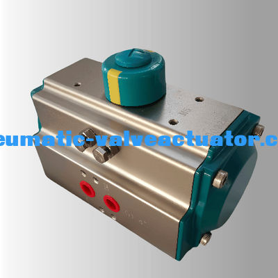 Aluminum Rack And Pinion Pneumatic Actuator Double Action Single Action Rotary Actuator