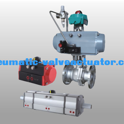 90 Degree Rotary Pneumatic Rack And Pinion Actuator For Valve Actuation