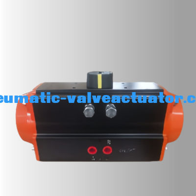 एल्यूमीनियम मिश्र धातु रैक और पिनियन वायवीय एक्चुएटर 32 मिमी से 400 मिमी के लिए