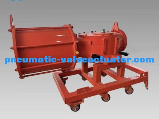 Scotch Yoke Pneumatic Actuator Double Action Single Action pneumatic cylinder