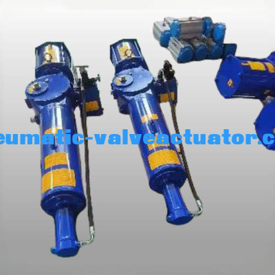 Cilindro pneumatico Scotch Yoke HPY a doppia azione e singola azione