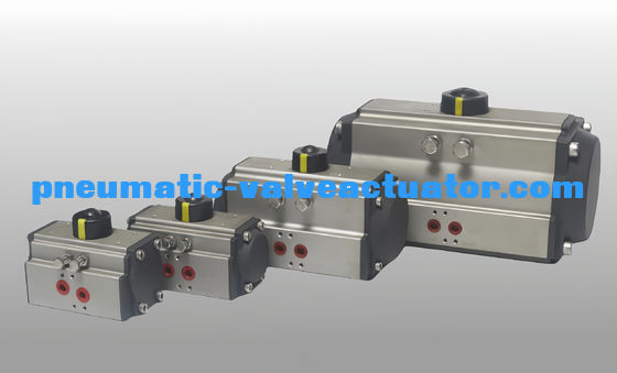 Turn Rack 90 Rotation Rack Pinion Pneumatic Actuator Aluminum Alloy Part Turn Air ...